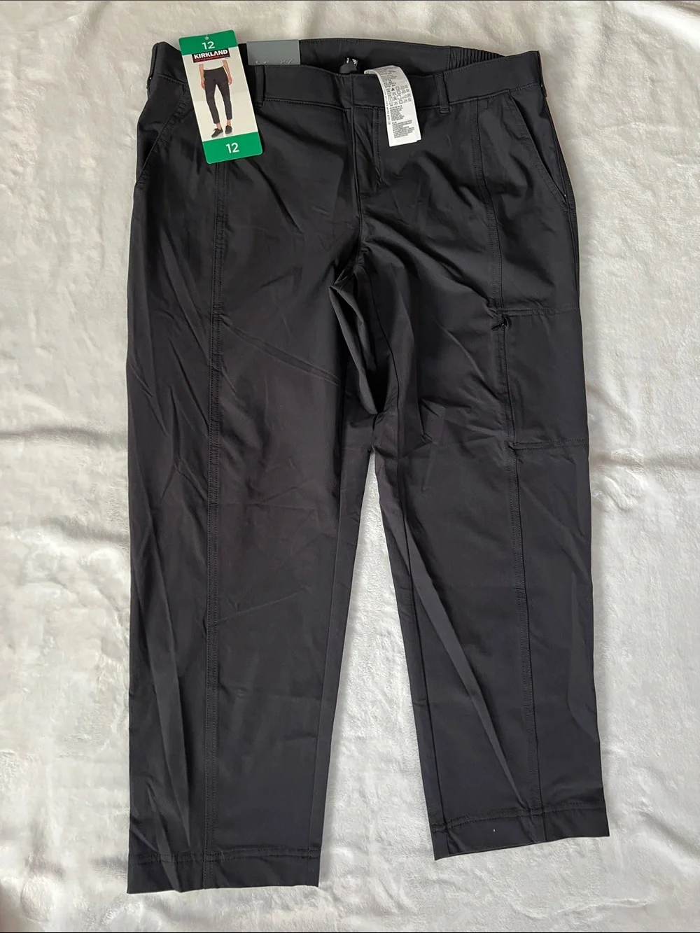 Kirkland Signature Chinos in Olive & Black size 12